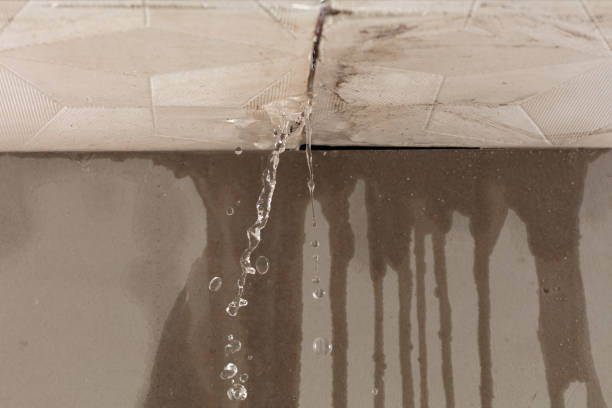 Professional Burst Pipe Cleanup technician working in West, MS